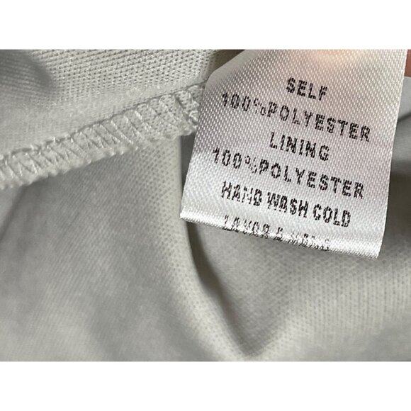 Altar'd State Slip Dress Crinkle Grey Cream S Small Sleeveless - Picture 9 of 9